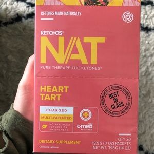 Pruvit Ketones Heart Tart KETO//OS NAT